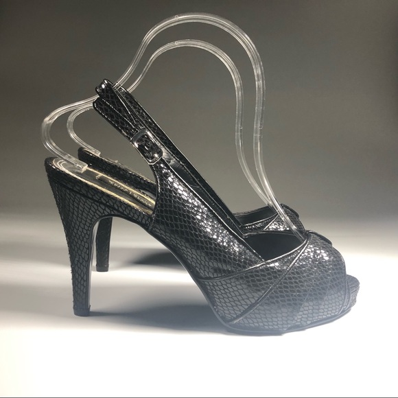 White House Black Market Caitlyn Slingback Heels - Picture 1 of 8
